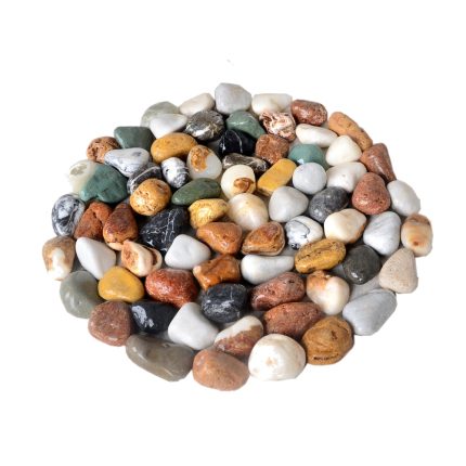 سنگ رودخانه ای رنگی